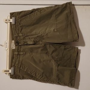 Olive Green Current Elliot Shorts